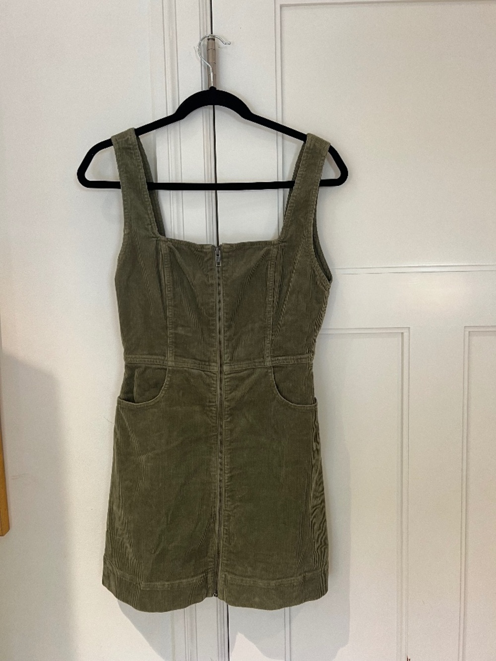 Green Corduroy Dress